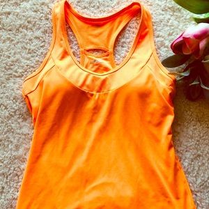 - AVÍA WOMEN SMALL Orange Tank Top!